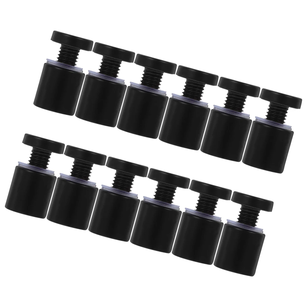 

12pcs Decorative Screws Stainless Steel Advertising Standoff Mounting Hardware For Sign Boards Mirrors Photo Frames Glass