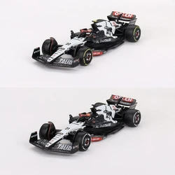 MINI GT 1:64 alphalatauri-at04 #22 Yuki sunoda / #21 Nyck de vris 2023 F1 2023 Diecast Model Car