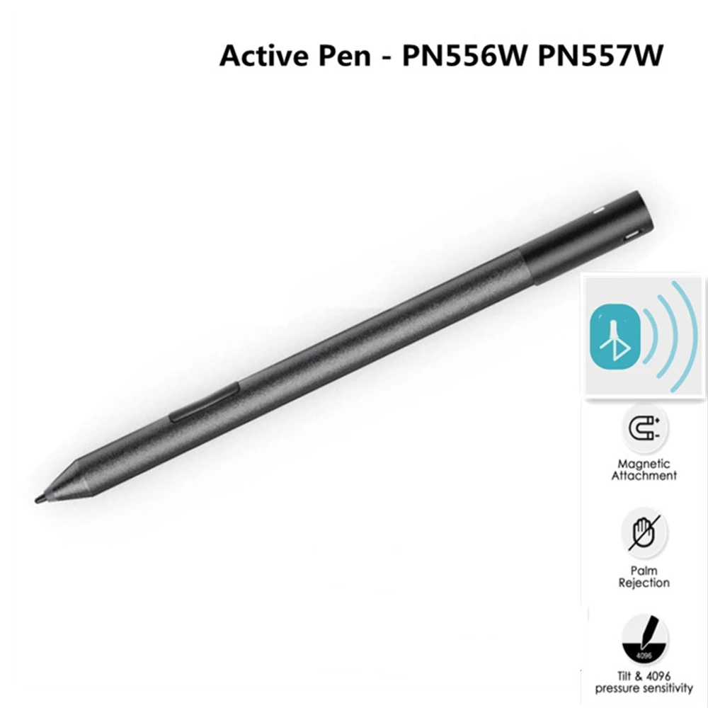 Active Stylus Pen For Dell Latitude 5285 5289 5290 5300 5310 7200 7210 7285 7389 9410 9510 XPS 9365 9575 2-In-1 Tablet PN557W