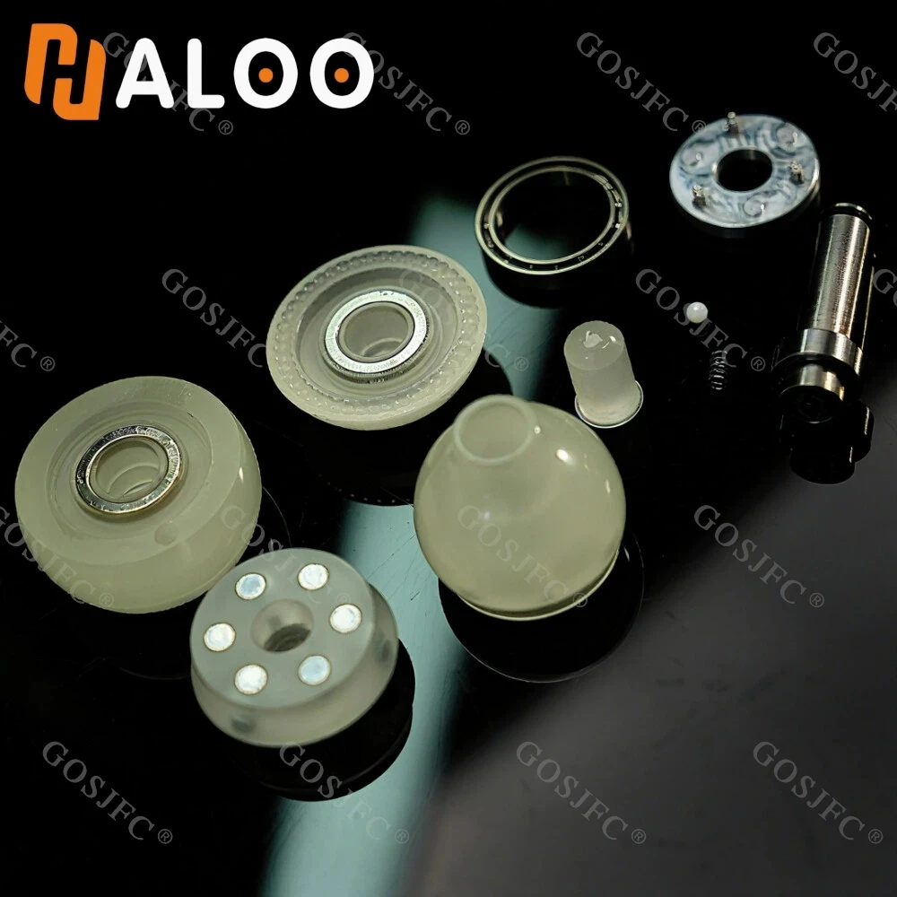 HALOOPLAYER EDC مضيئة القرع تململ سبينر ألعاب متململة للبالغين لعبة لتخفيف الضغط عملة اللمس #6