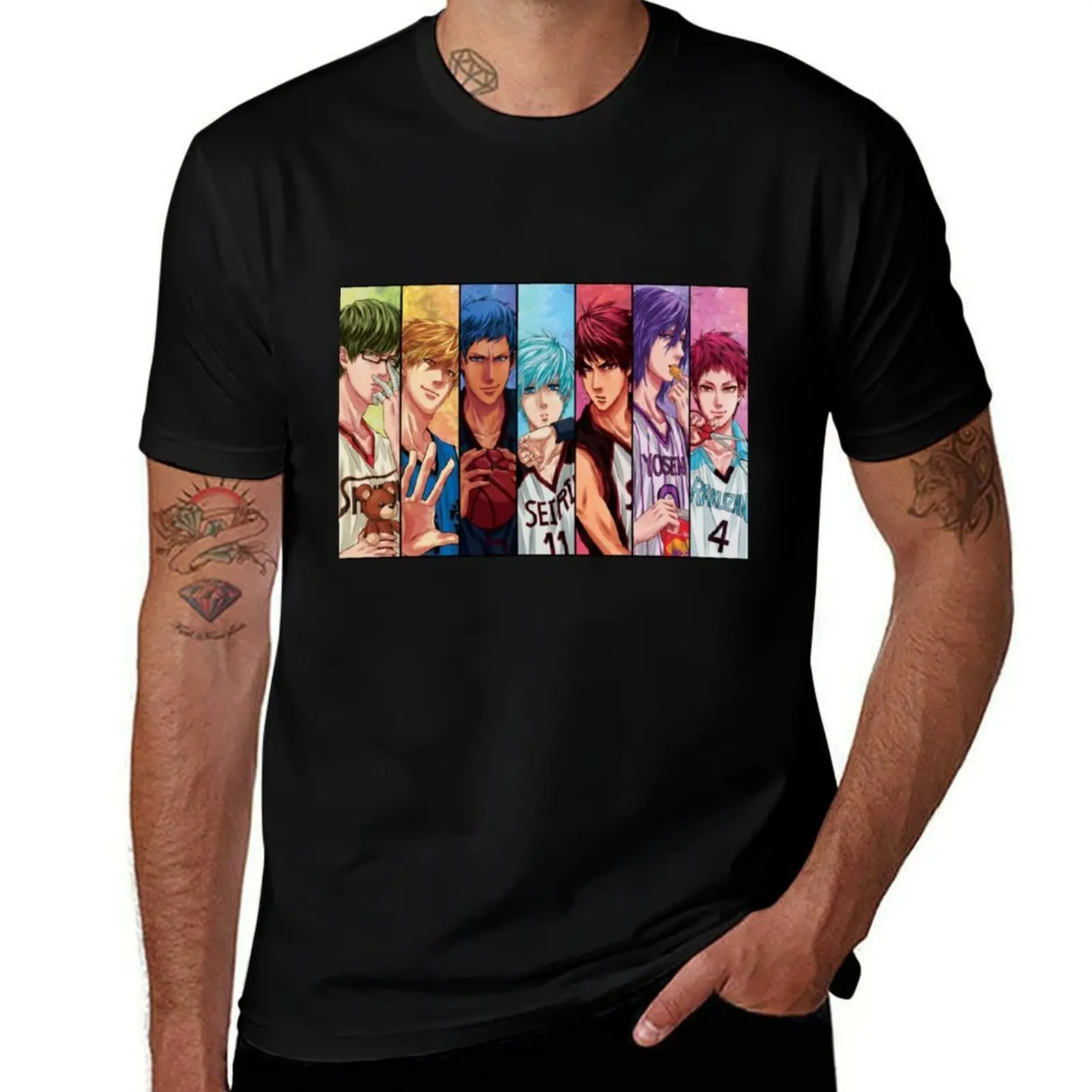 

Kuroko No Basket, Basketball T-Shirt Casual Light Summer Short Sleeve Top