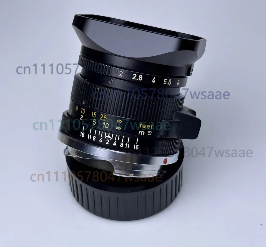 1pcs Metal CNC Aluminum Alloy Lens Hood For Summicron-M 50/2 V1-V4 Rigid DR Lens