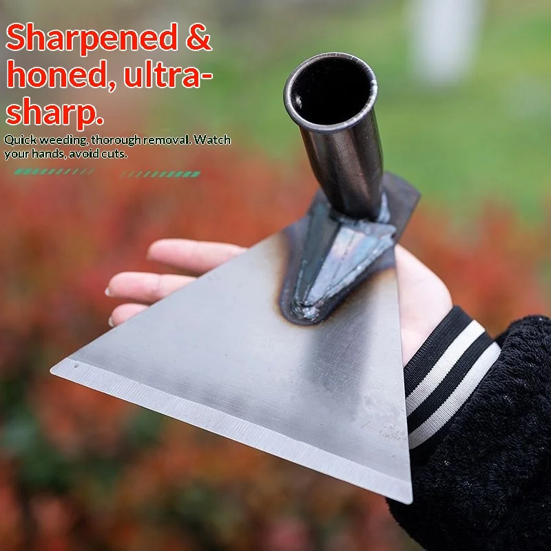 1pc Manganese Steel Gardening Hoe Small Tool for Home Use Vegetable Planting Soil Digging Farming Equipment garden hoe