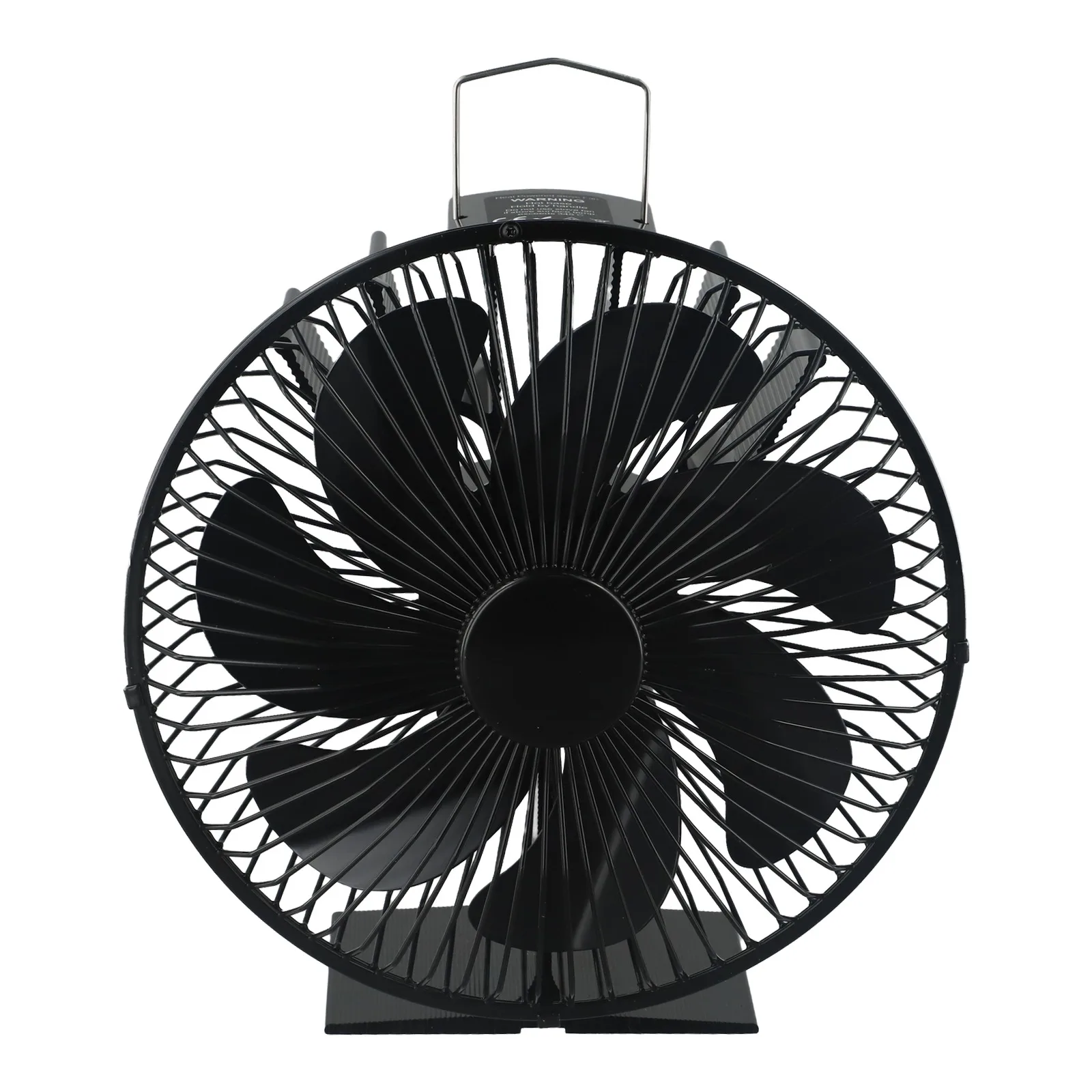 

7 Blade Fan Fireplace Fan Cabin High-Quality Material Protective Cover Silent Operation For Wood Burning Stove
