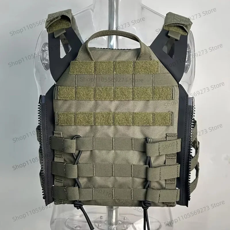 Outdoor Tactical Vest with Modular Side Panels, Lightweight Military Airsoft Gear view 4
