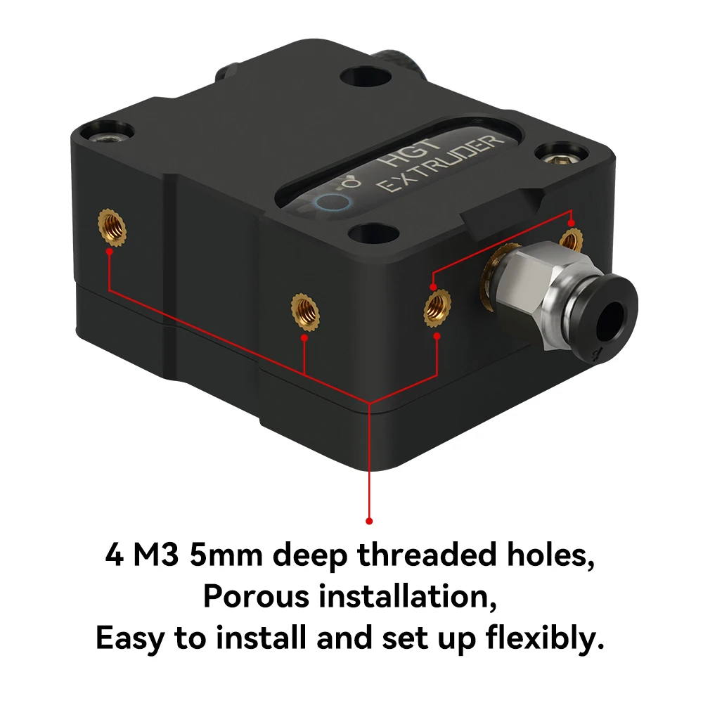 Extrusora HGT para Ender 3 Pro Ender 3 V2 Ender-5-6 CR10 CR10S Bowden Dual Drive Mini DDE Dual Drive Gear Extrusora Compatível