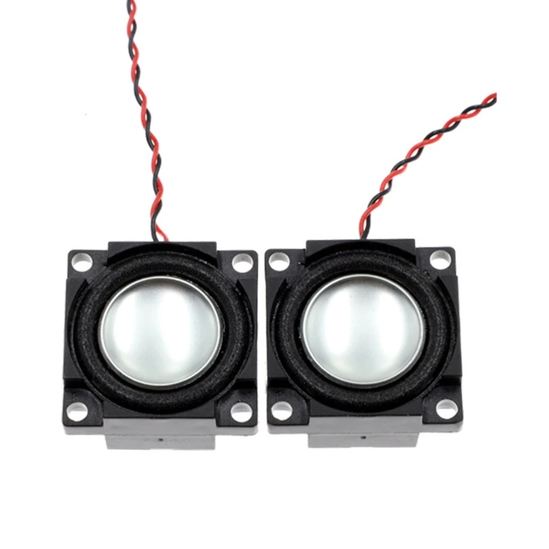 ลำโพงแม่เหล็กสี่เหลี่ยมสูง 28 มม. ที่ชัดเจนสำหรับปรับแต่งอุปกรณ์เสียง