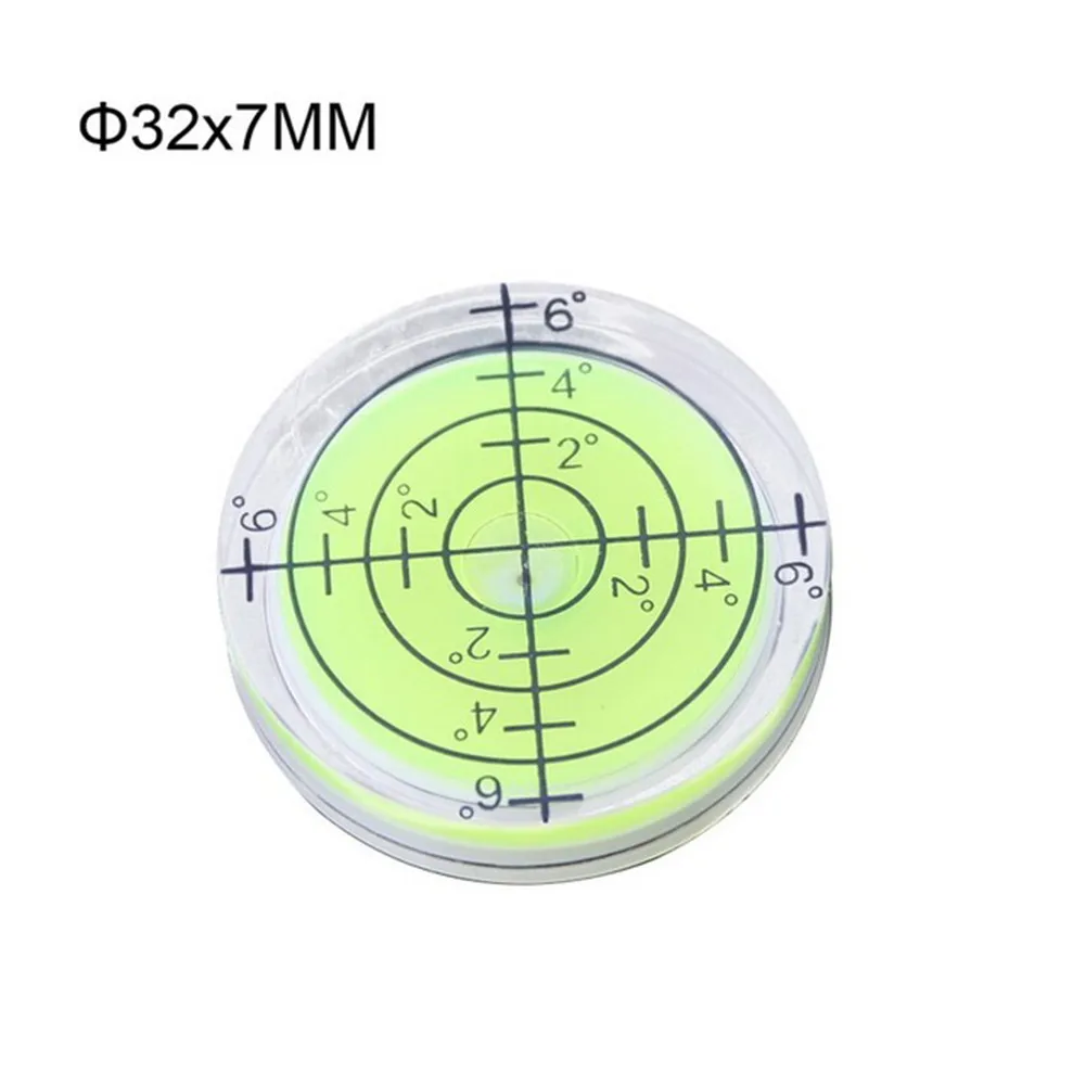 32mm For Bubble Level Level Measuring Meter Precision Circular Inclinometer Bullseye Horizontal Ruler Measure Tools