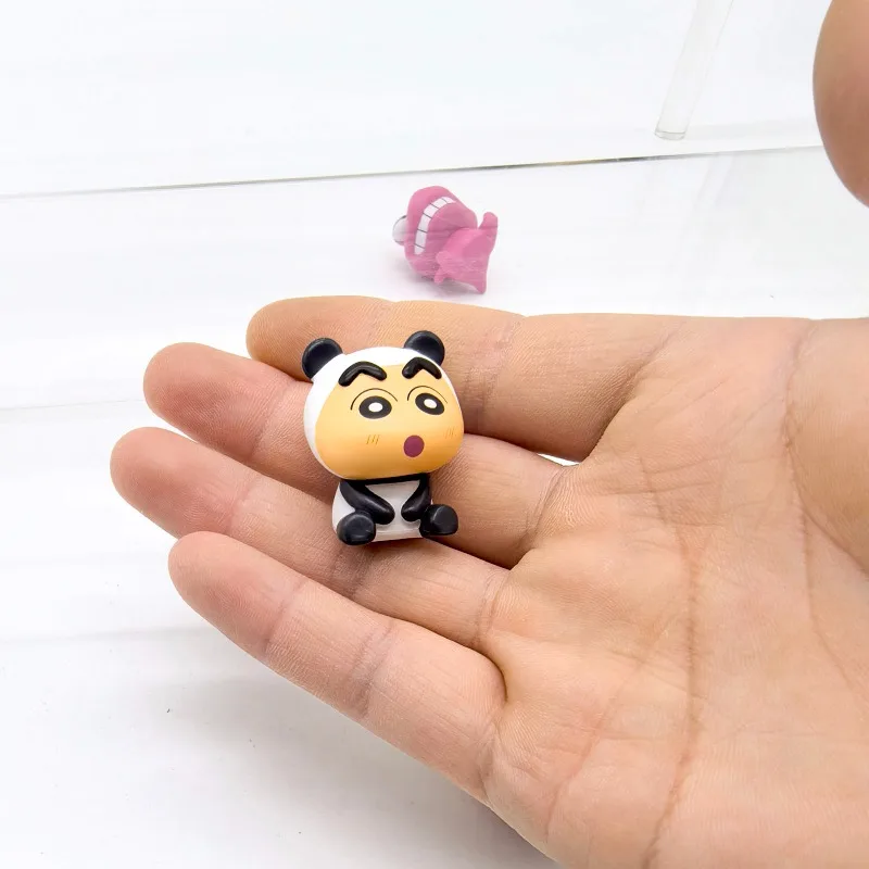 Figurka Crayon Shin Chan Nohara Shinnosuke Tsuru Bochan Sato Masao Sakurada Nene Blind Box Zabawka dla Dzieci