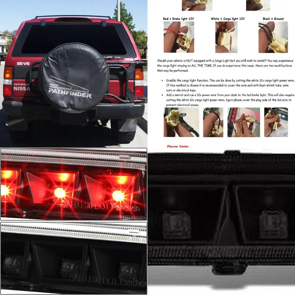 

Компактный светодиодный третий стоп-сигнал — черное издание