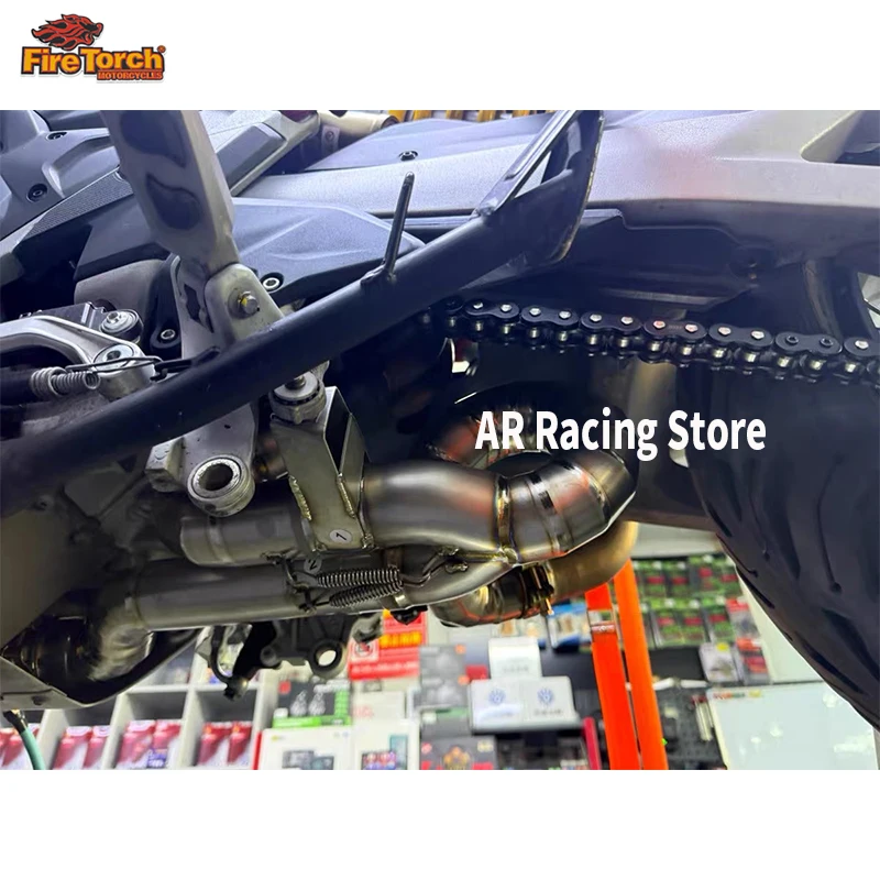For Ducati Multistrada V4 RS V4S Sport Rally Pikes Peak Grand Tour 2021-2024 Motorcycle Exhaust Muffler Eliminator Enhanced