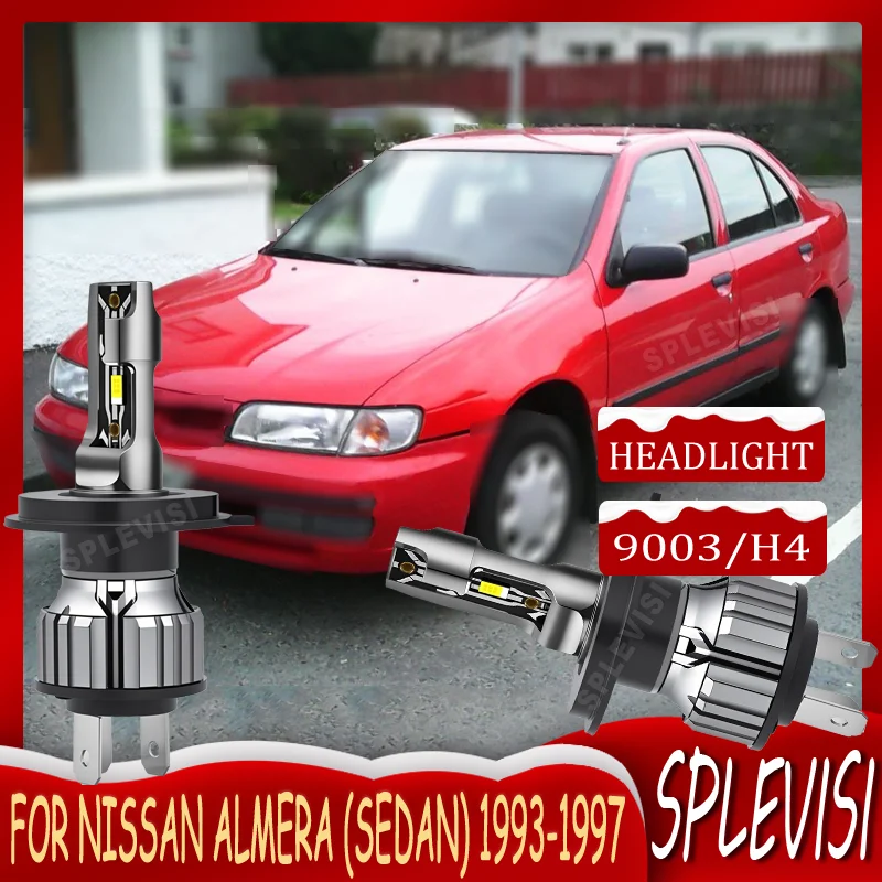 

Improved Night Lighting Performance 3 year warranty LED headlight HI/LO BEAM For Nissan Almera (Sedan) 1993 1994 1995 1996 1997