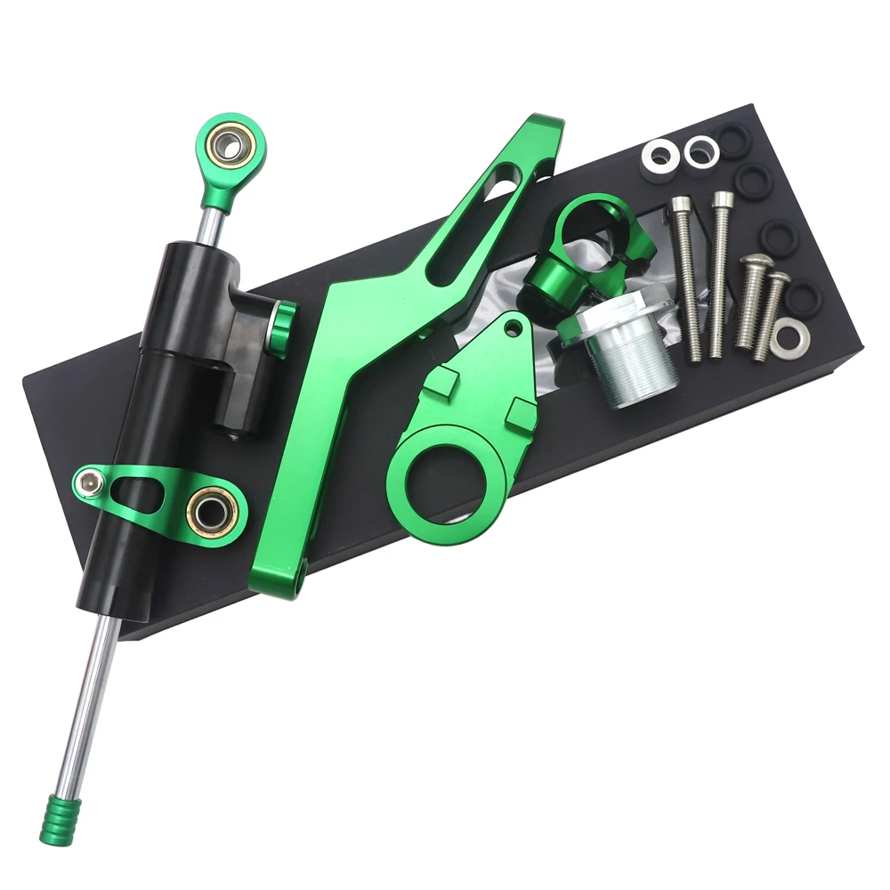 لكاواساكي ZX6R ZX-6R 2009-2022 جديد دراجة نارية قابل للتعديل التوجيه المثبط نك الألومنيوم استقرار اتجاهي موتو اكسسوارات