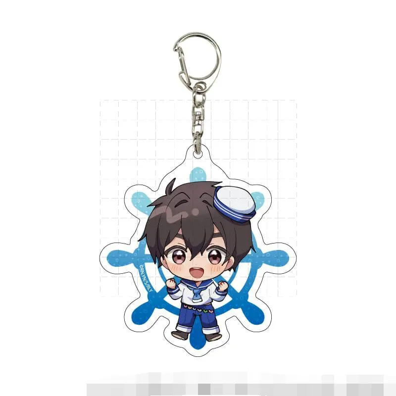 Jeu Hanazono Hakari Inda Karane Yakuzen Kusuri Eiai Nano Yoshimoto Shizuka porte-clés poupée Anime acrylique porte-clés pendentif cadeau