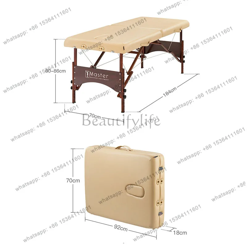 LSNordic Swivel Massage Bed Contemporary Barbershop Massage Table Movable Functional Camilla Masaje Commercial Furniture