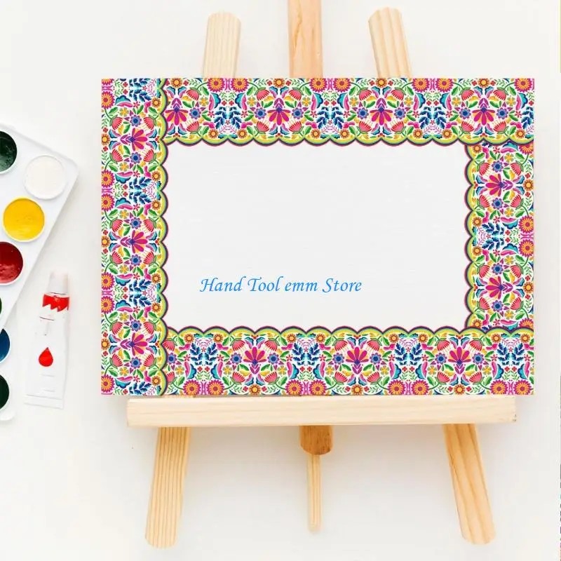 H37F السبورة الحدود نشرة الحدود لوحة الملصقات الديكورات لوحة الإعلانات الحدود #3