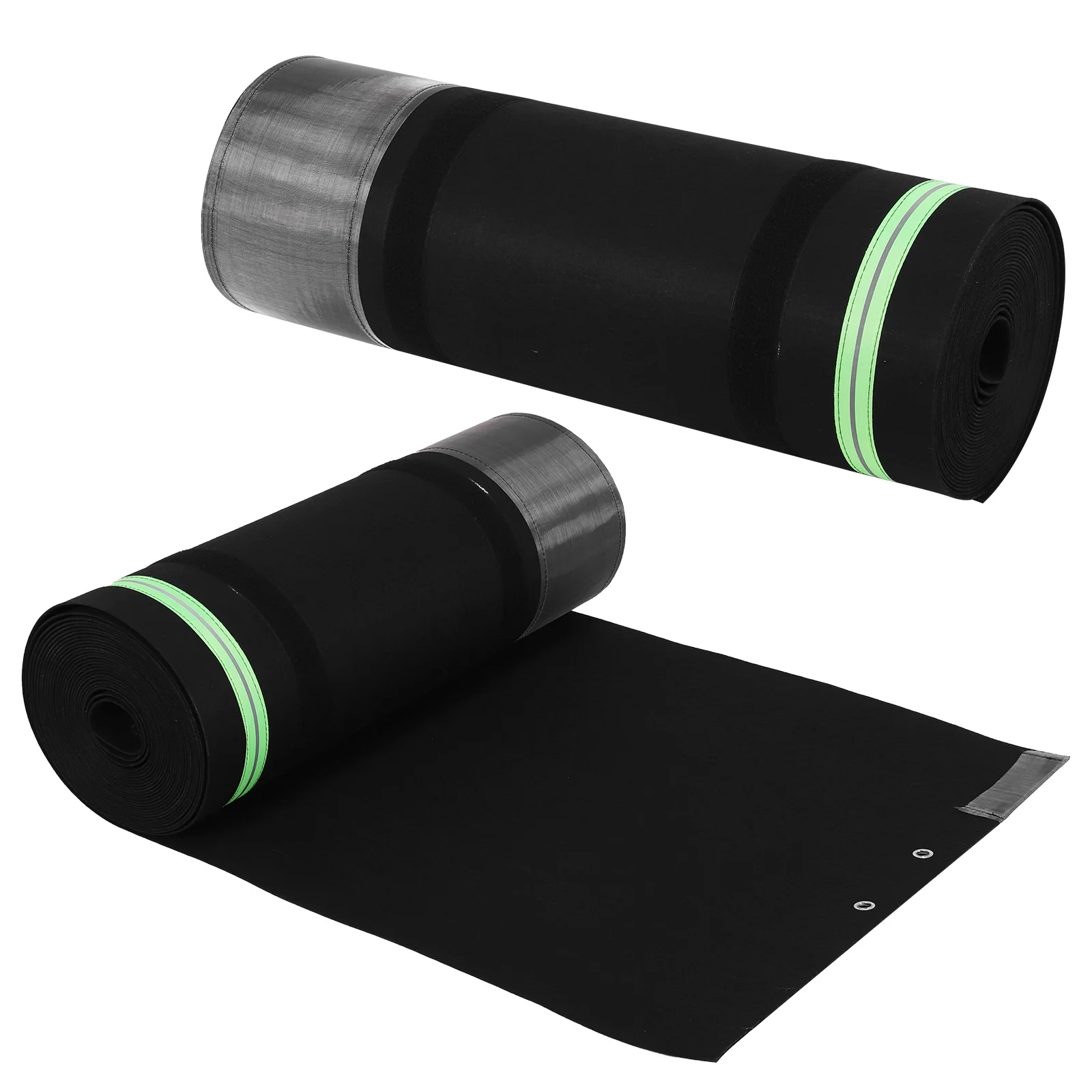 

Windproof Bottom Cover with Tightly Metal Plates Windproof Trailer Skirts Easy Installation Waterproof for Garden Outdoor Yard