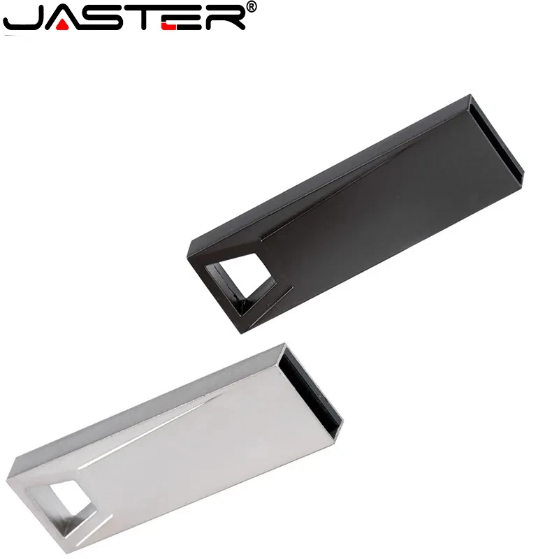 JASTER Mini Metal USB 2.0 Flash Drive 128gb creativo colorato Memory Stick 64GB impermeabile regalo aziendale Pen Drive 32GB 16GB 8GB