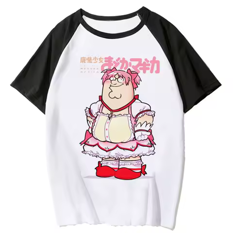Puella Magi Madoka Magica Tee women designer streetwear summer tshirt female Japanese designer manga clothing