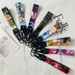 Anime Cool Eagle Beak Keychain Short Lanyard Used In Phone Rope Badge Holder USB Pendant Portable Key Lanyard Accessories  Gifts