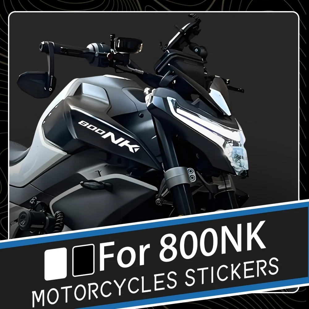 CFMOTO 800NK, 2022-2025 오토바이 탱크 및 헬멧 데칼용 글로우 스티커, 맞춤형 반사 PVC 액세서리