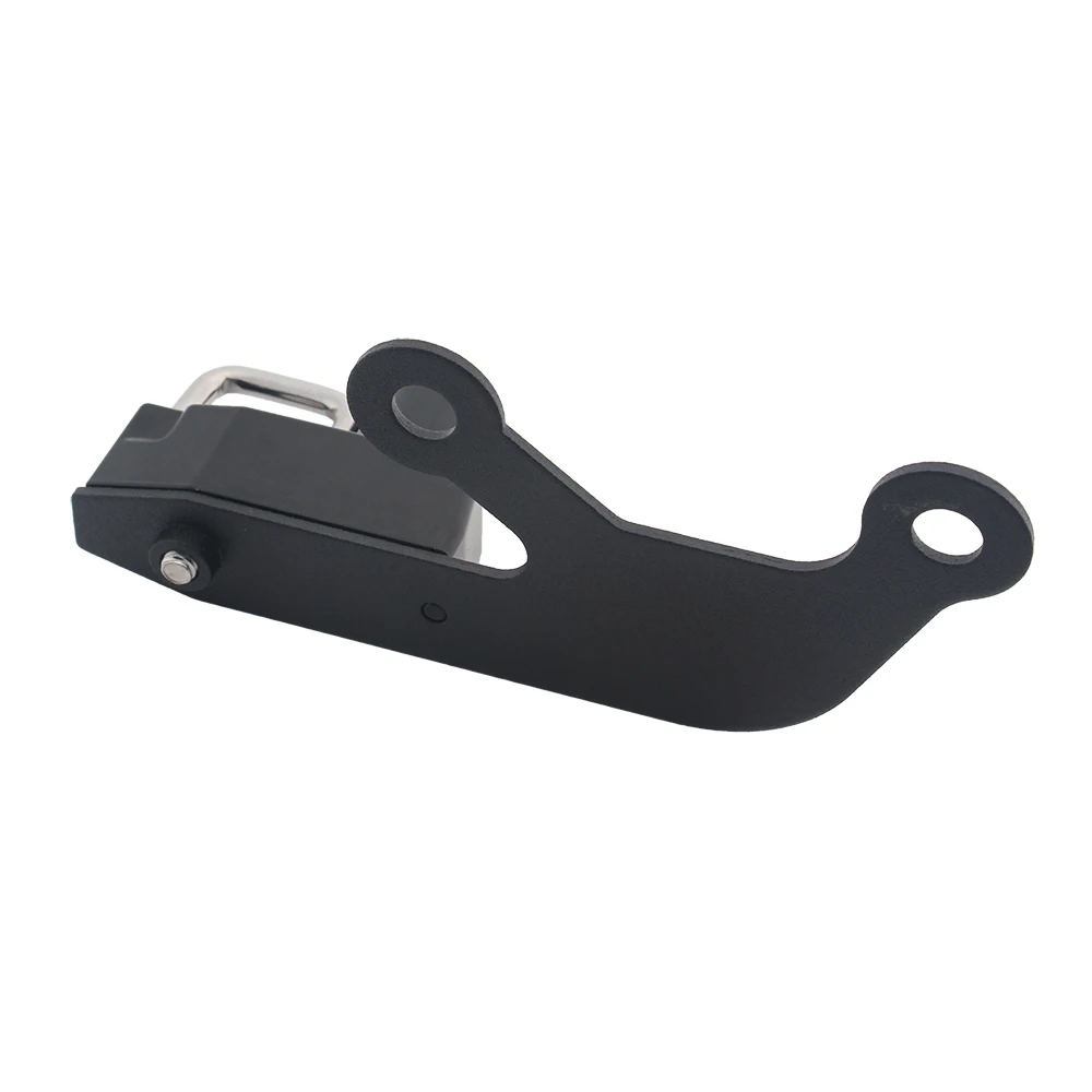 For Kawasaki Ninja 650 Z650 Helmet Lock Kit Motorcycle Helmets Security Anti-Theft Lock Rust-Proof Sturdy Aluminum Left - view 3
