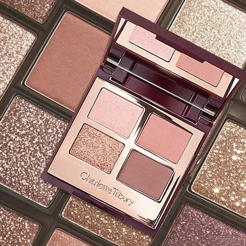 

CT Two-color Heart Blusher Powder Lasting Beauty Makeup 4 Colors 6 Colors 9 Colors Eye Shadow Disc Waterproof Eye Shadow Makeup