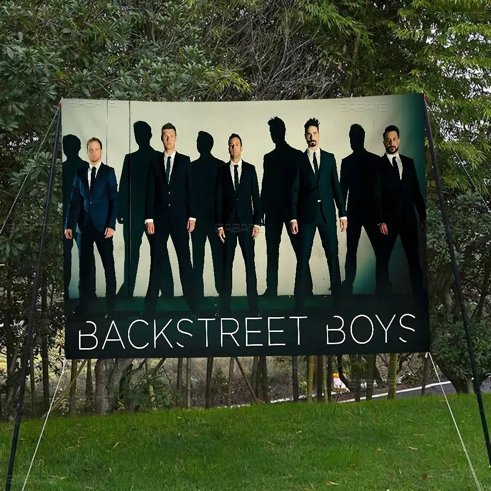 Band B-Backstreet Boys Retro Flags Multiple Choice Living Studio Booth Interior Decoration Banner