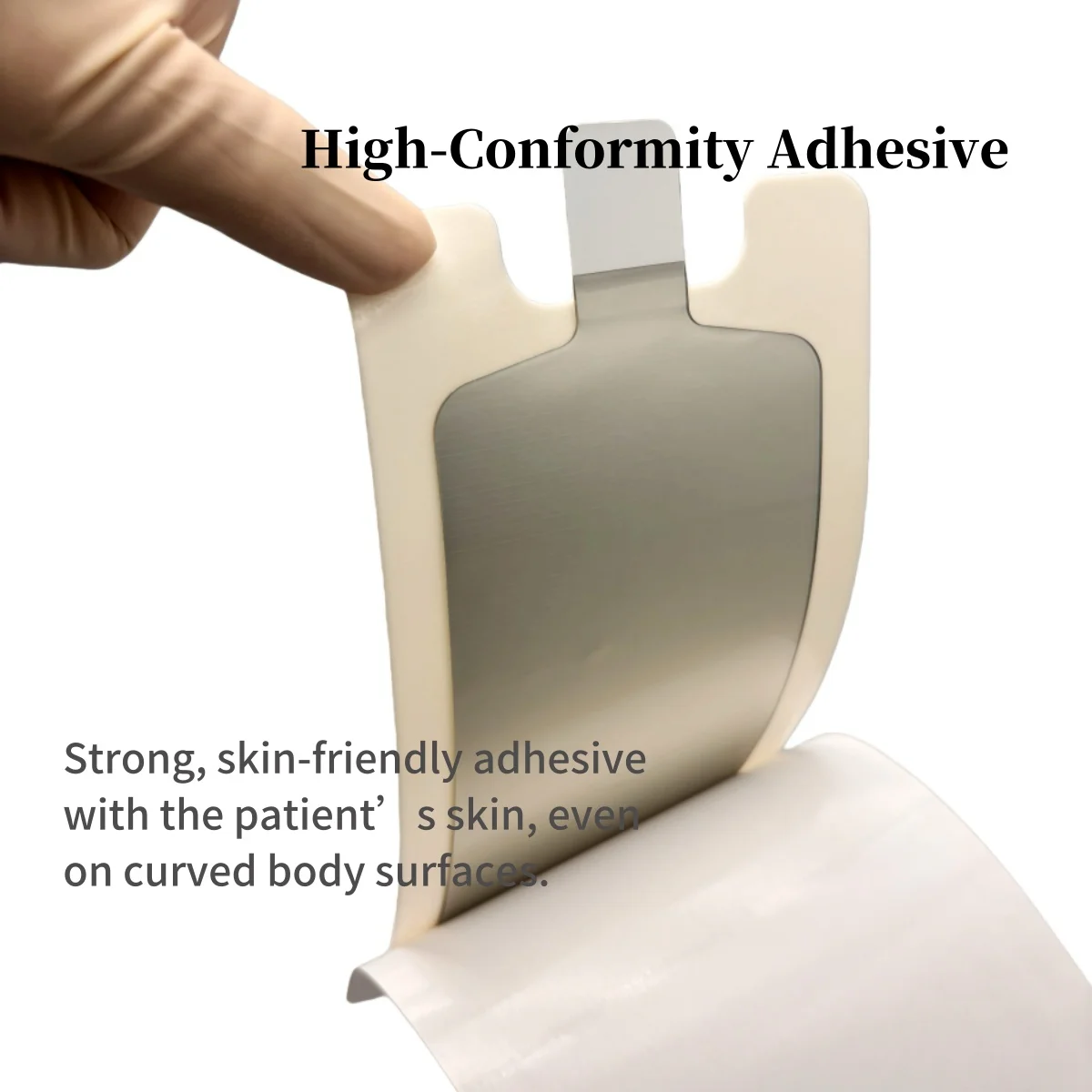 5pcs Disposable Electrosurgical Grounding Pad Neutral Electrode Adult Tab Connection Without Cable High-Conformity Adhesive