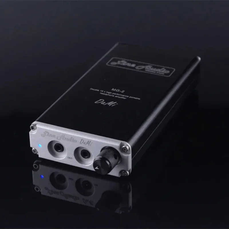 MG2 Headphone Amplifier portabel, Amplifier portabel hemat biaya HIFI Kelas A tegangan tinggi 8 jam