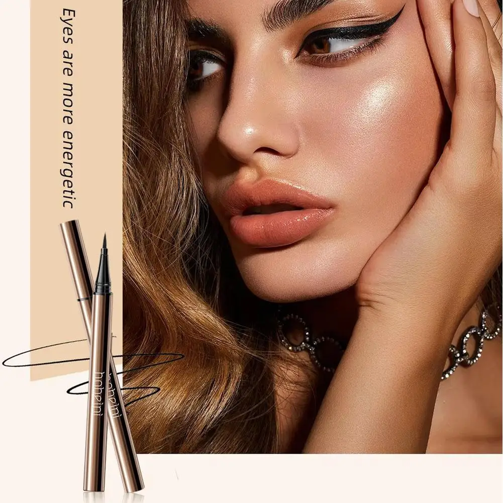 Nuovo Eyeliner liquido Waterproof Long-lasting Fast Dry Eyeliner nero Ultra-fine Eye Make-up per cosmetici da donna O2e1