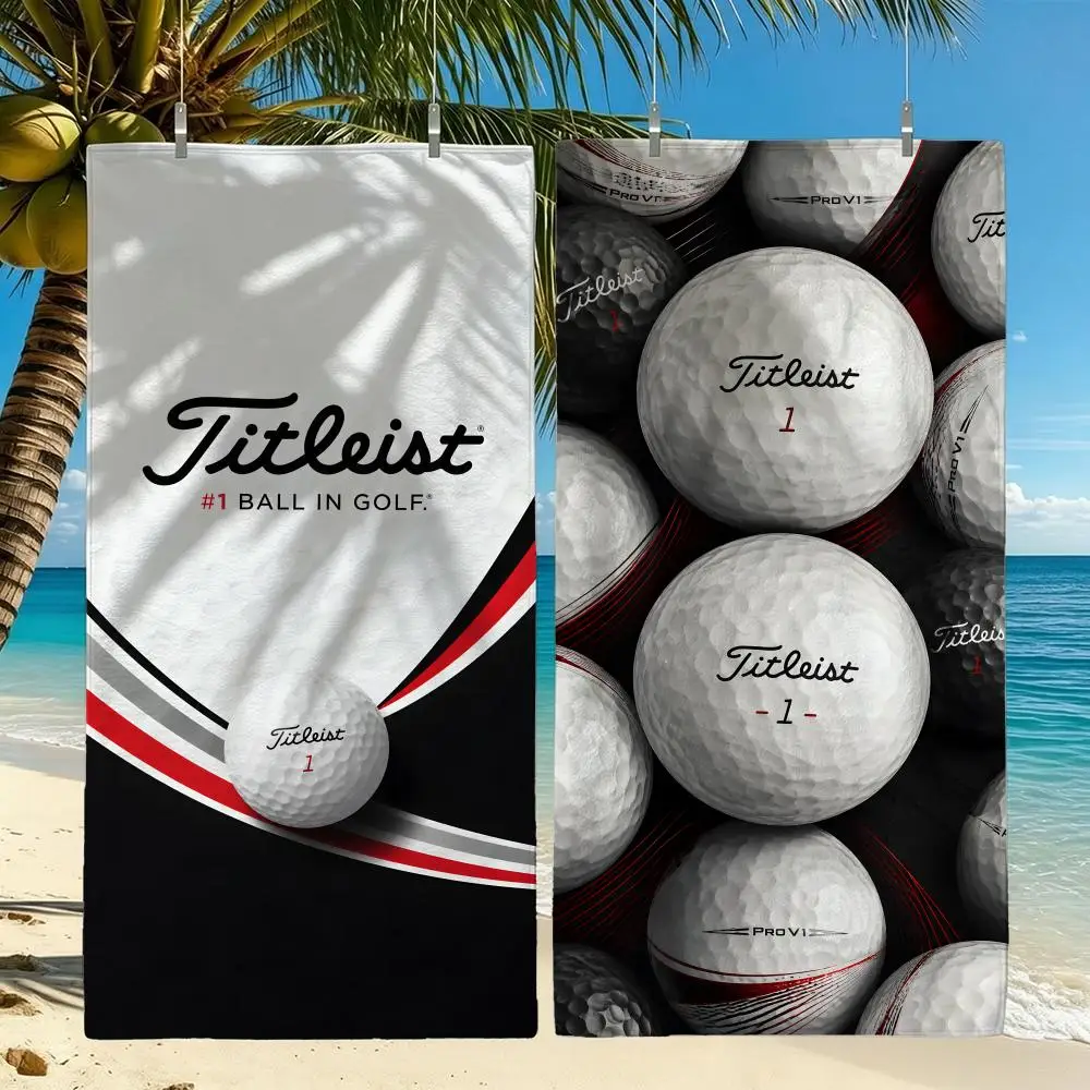 T-Titleist Towel Towel Beach Towel Oversized Quick Dry Towel Absorbent Soft Swim BeachTowels for Men Women