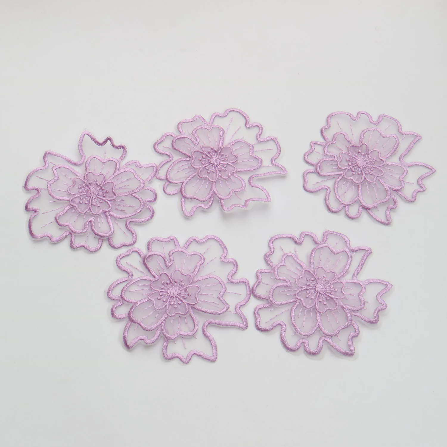 5Pc/Lot 3Layer Embr…