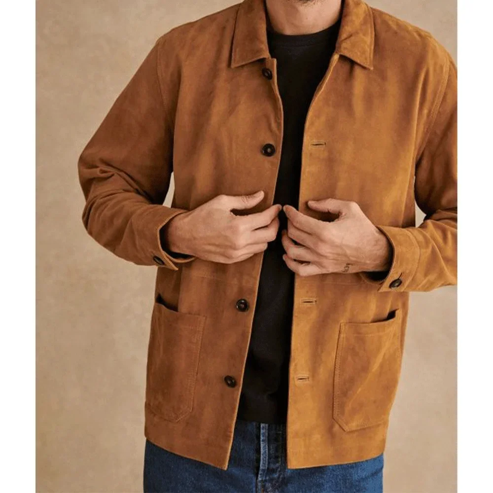 

Men's Suede Jacket Man Coat for Men Mens Jackets for Suit New in Suits & Blazers Male Coats Blazzer Dress Luxury Elegant Jakets