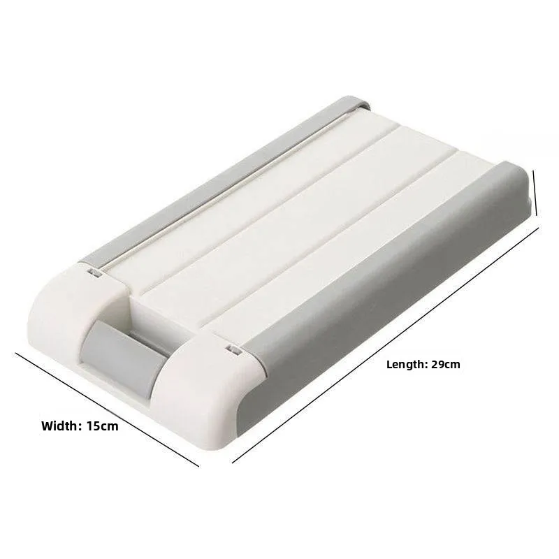 

Invisible Hidden Lockable Drawer Style Storage Box Wardrobe Office Anti-Theft Secret Compartment Money Box under Table