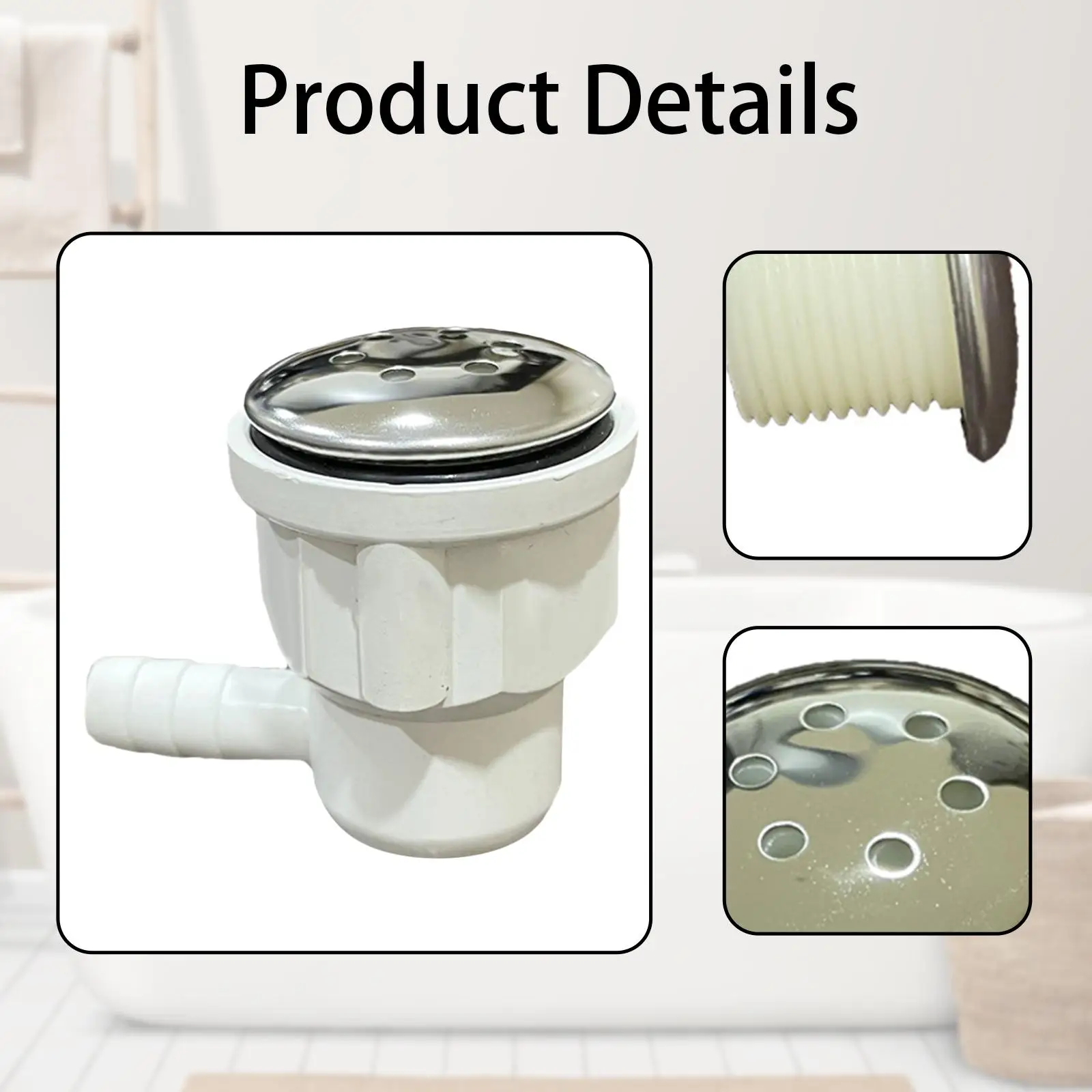 Massage Hot Tub Spa Jet Blower Accessory Part Plastic Metal Detachable Nozzle Comfort Bathing Upgrade for Bathtub Use