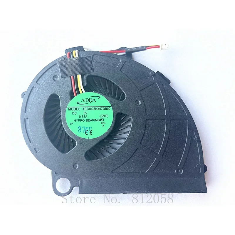Novo ventilador de cpu para acer aspire M5-481 M5-481G M5-481T M5-481TG m3 tg ventilador de refrigeração ab08005hx07qb00