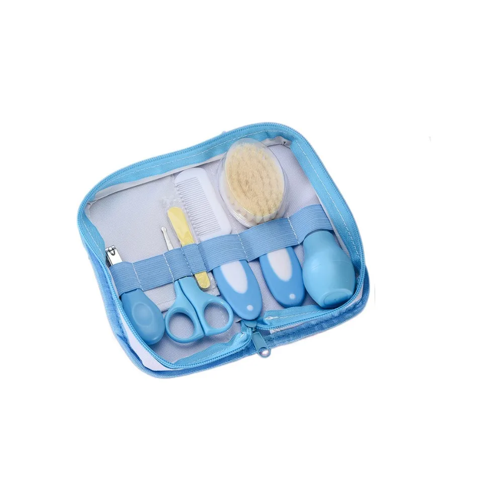 

Portable Head Comb Baby Care Kit Brush Sharpener Nursery Care Set Nail Clipper Tool Package Newborn Cleaning Supplies Baby