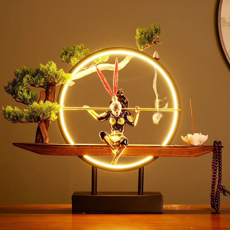 

Qi Tian Da Sheng ornament, Chinese style office, clubhouse, villa, living room, entrance hall, Zen decoration SUN WU KONG