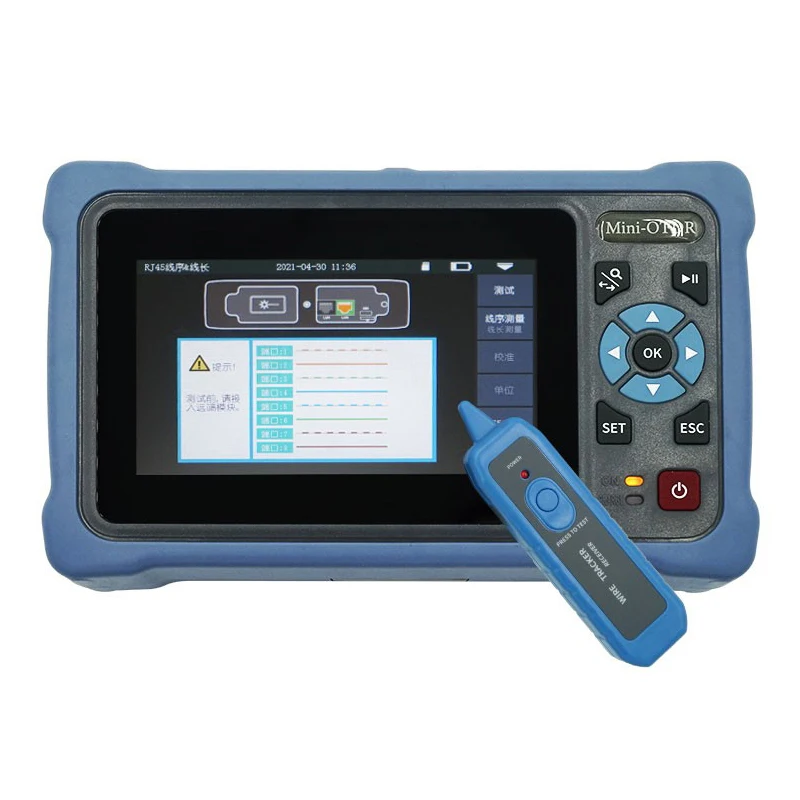 OTDR NK4000 mini fiber optic 12 functions Single mode tester 1310nm 1550nm otdr mini high quality nk4000 otdr