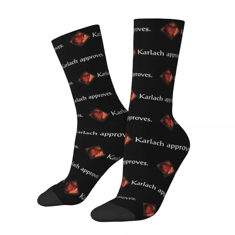 Y2K Casual Women Men Karlach Approves Baldurs Gate 3 Design Product Soft Socks Cotton Wonderful Gifts