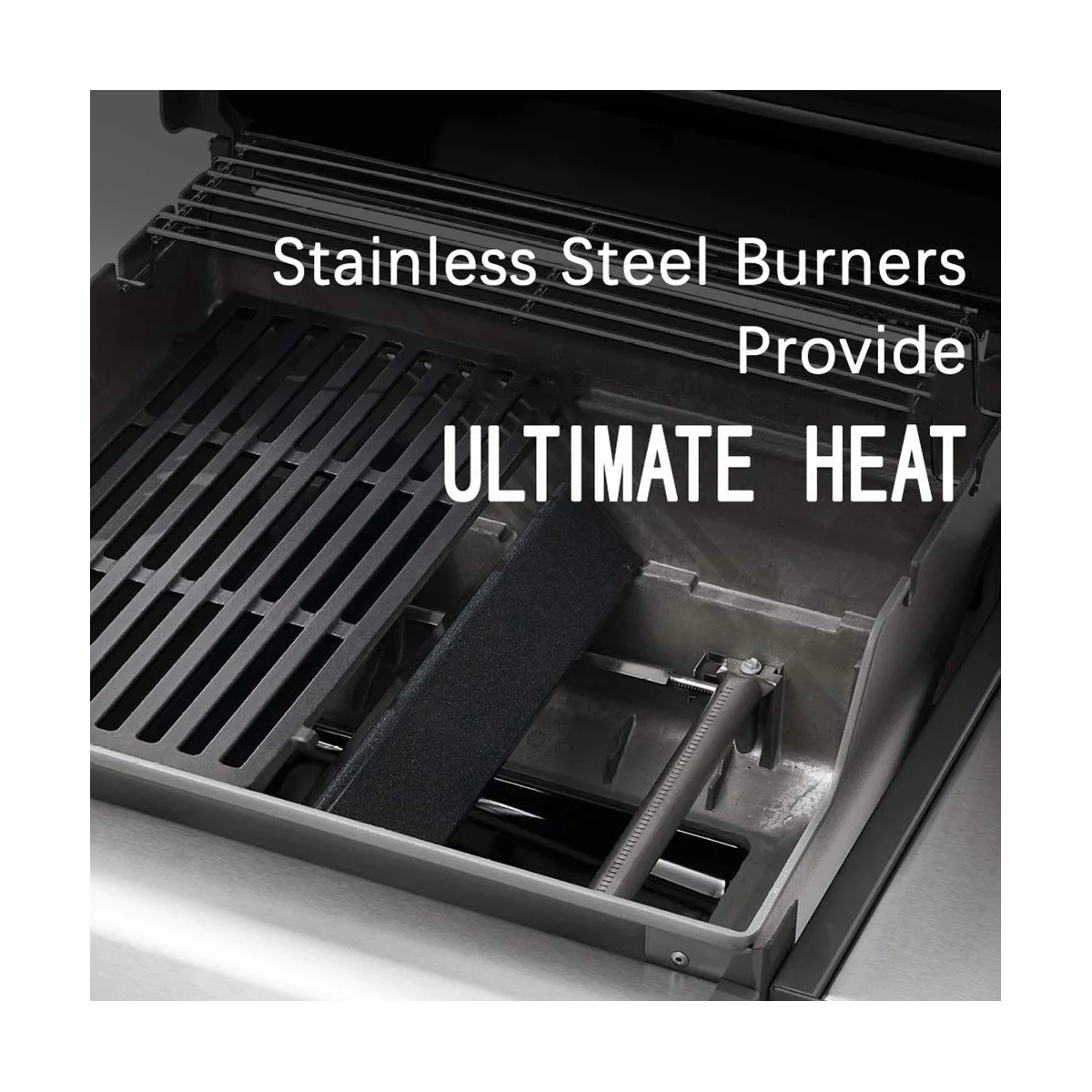 69785 18 بوصة شواء الموقد متوافق مع الروح I & II 200 سلسلة روح E-210 E-220 مع ما يصل الجبهة التحكم أنبوب الأنابيب