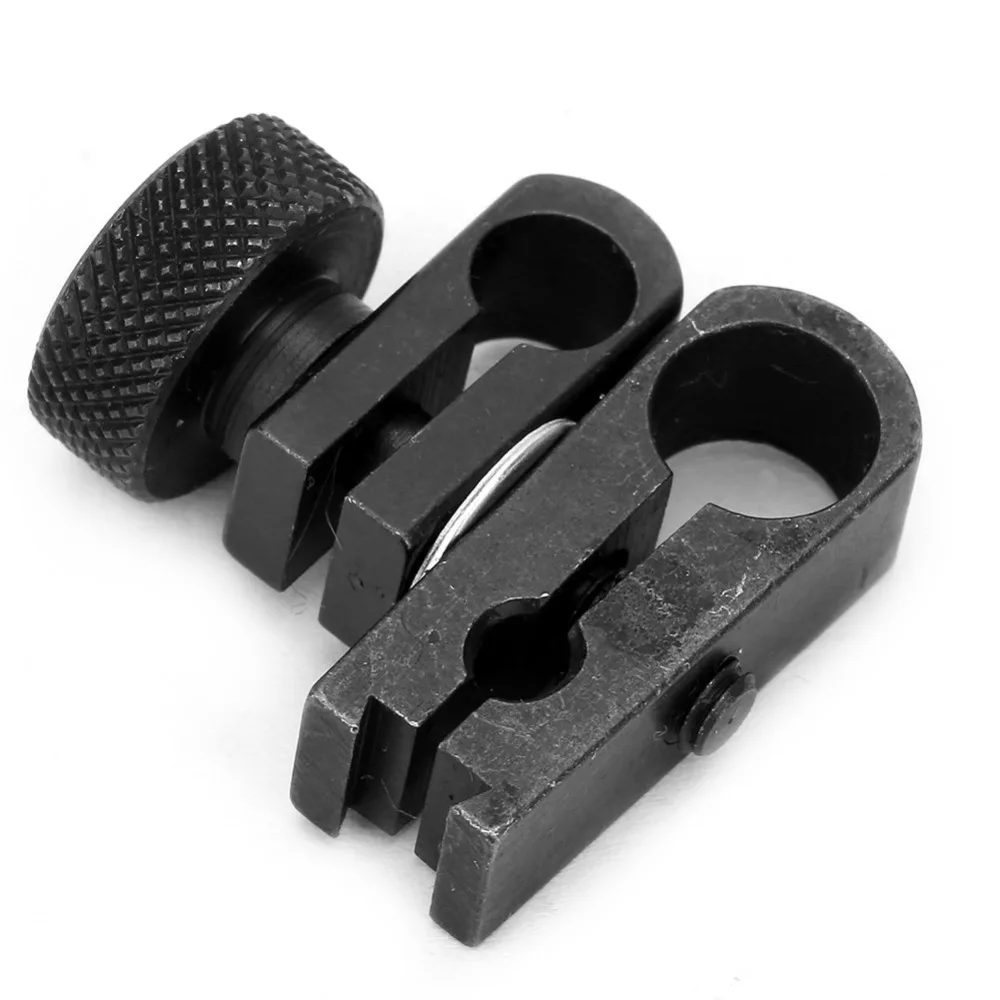 4mm 6mm 8mm Diameter Hole Dial Indicator Clamp Chuck Rotatable Black Carbon Steel Swivel Dovetail Clamp Swivel