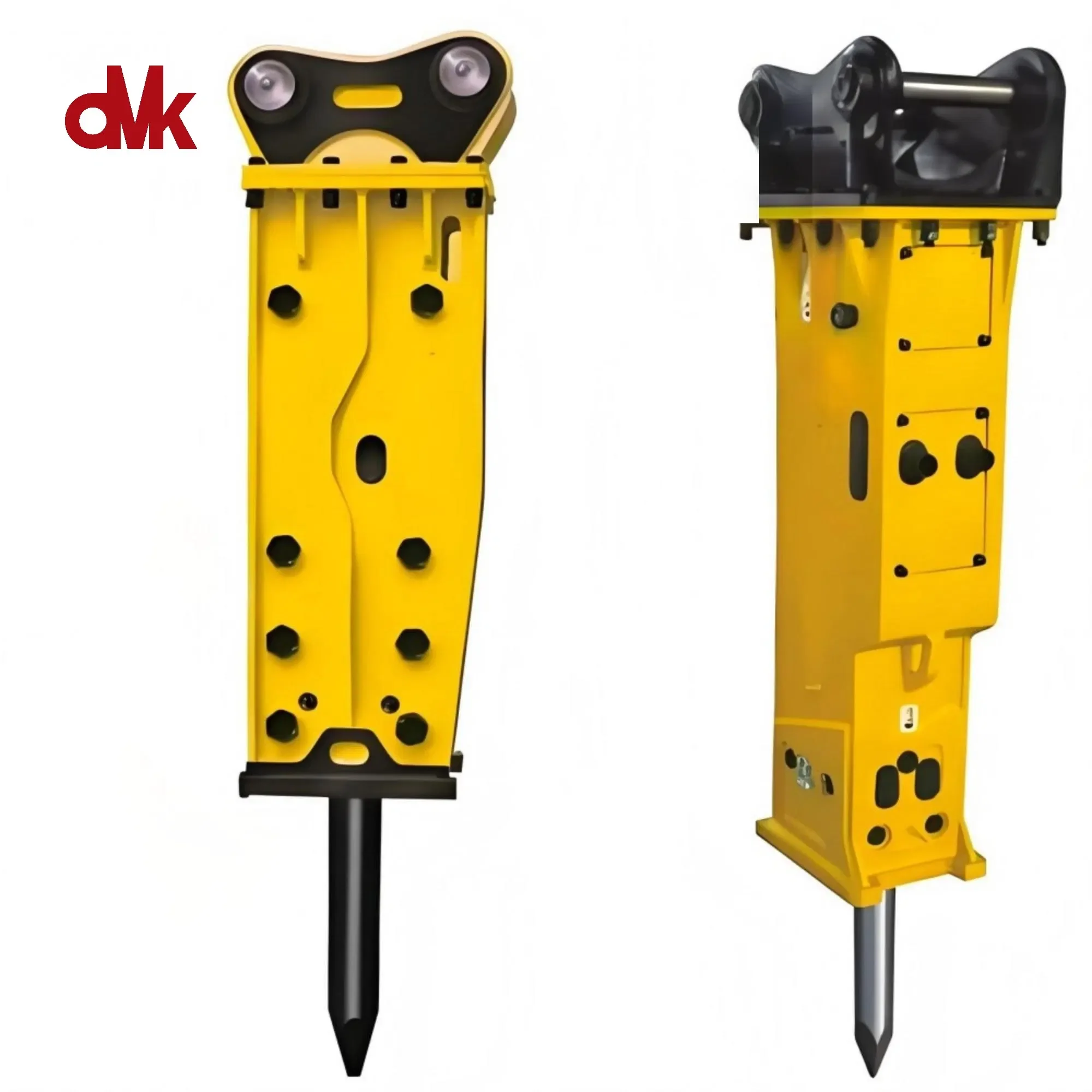 Demark Series DMKP125T Hydraulic Rock Breaker Hammer Hydraulic Rock Splitter The Impact Force Can Be Adjusted to Meet Different
