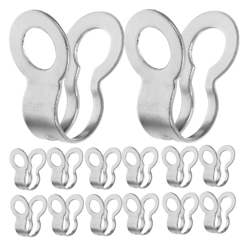 

80Pcs Ball Chain Link Connectors Double Ring Stainless Steel Jewelry Pull Chain Collar Fasteners for Ceiling Fan Lamp Craft