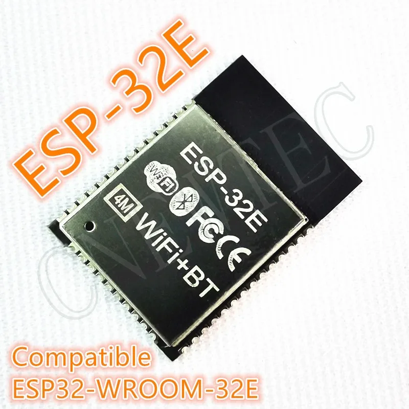 ESP-32E ESP-32UE 4MB 8MB 16MB Dual Core WiFi Wireless Bluetooth-compatible MCU Module IOT ESP32 WROOM 32E Wireless Module