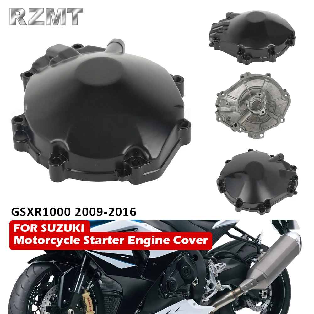 New For Suzuki GSXR1000 K9 2009-2016 Motorcycle Left Crank Case Cover Engine Stator Crankcase Gasket