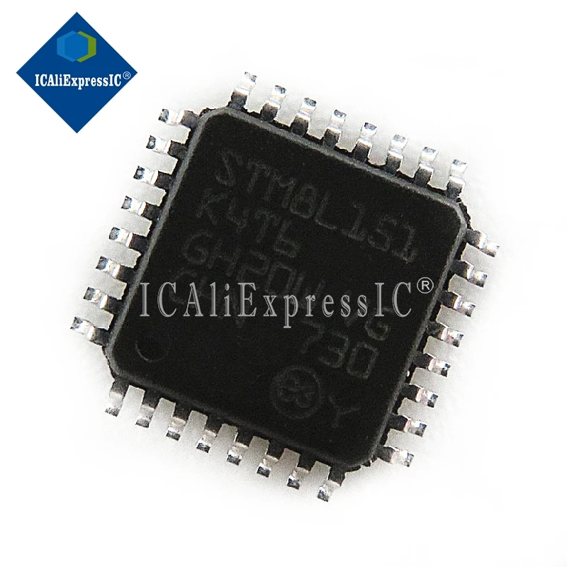 1pcs/lot STM8L151K4T6 STM8L151 QFP-32 In Stock