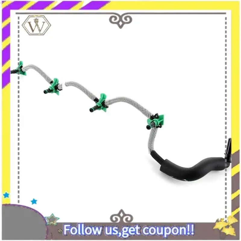 

ABXV-Car Fuel Pipe For Citroen 1.4 1.6 HDI Fuel Injector Leak Off Return Pipe 1574EN 9660777980 1574JK