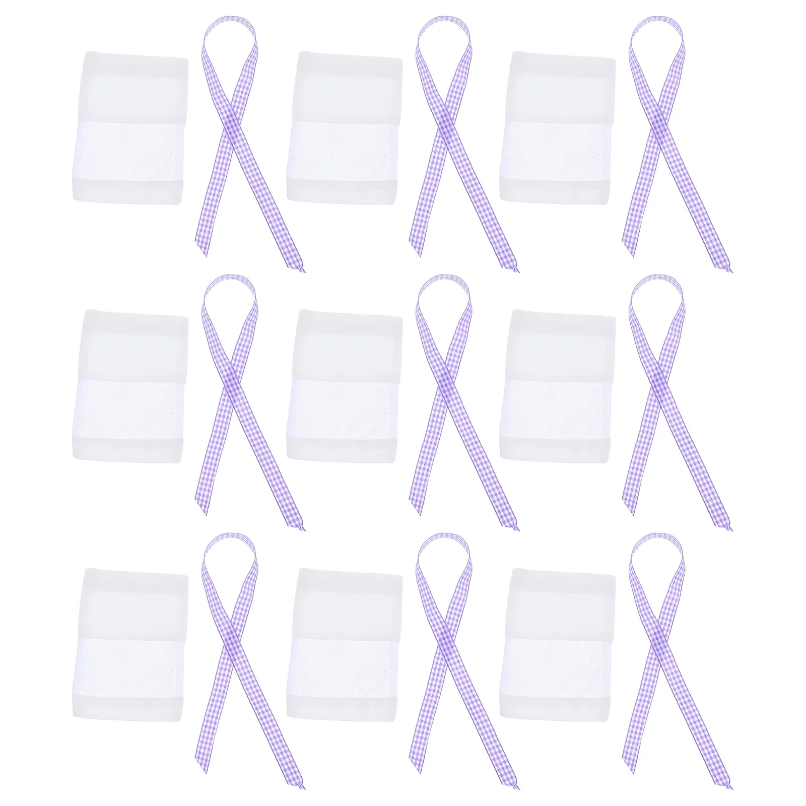 

20pcs Lavender Sachet Bags Empty Small Fabric Drawstring Pouches Open Window Design For Aromatherapy Wedding Favor Storage Party